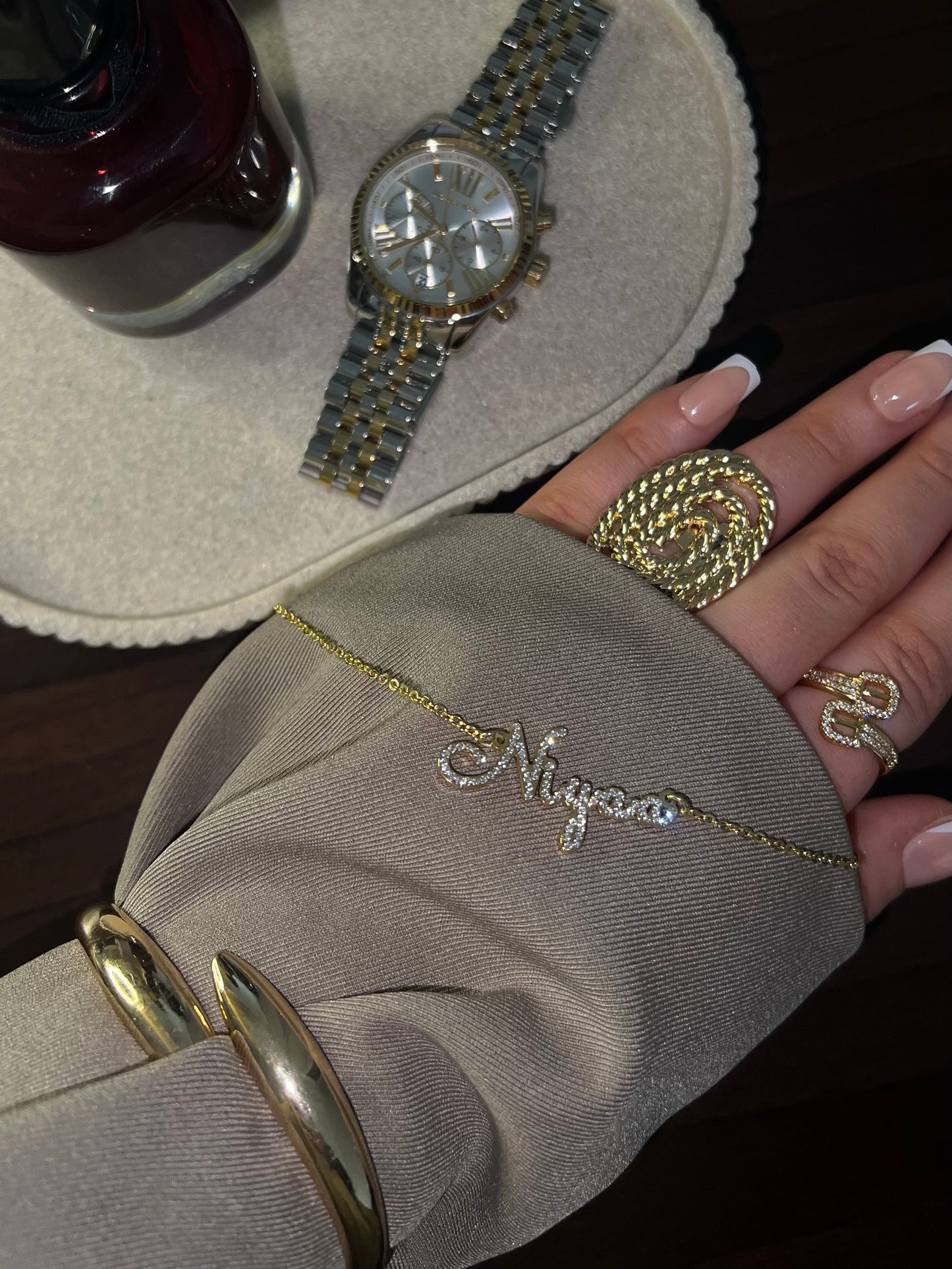 Collier Niya diamant personnalisable