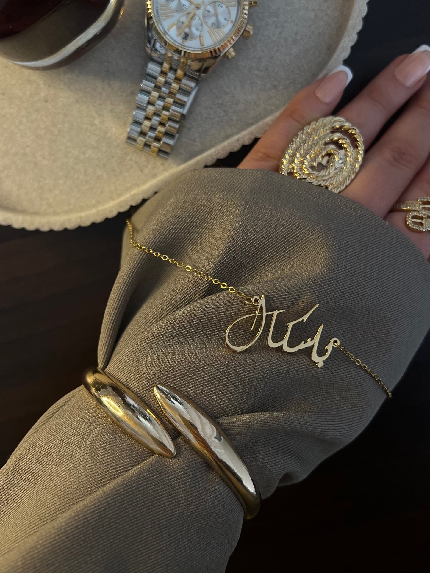 Collier Arabe personnalisable