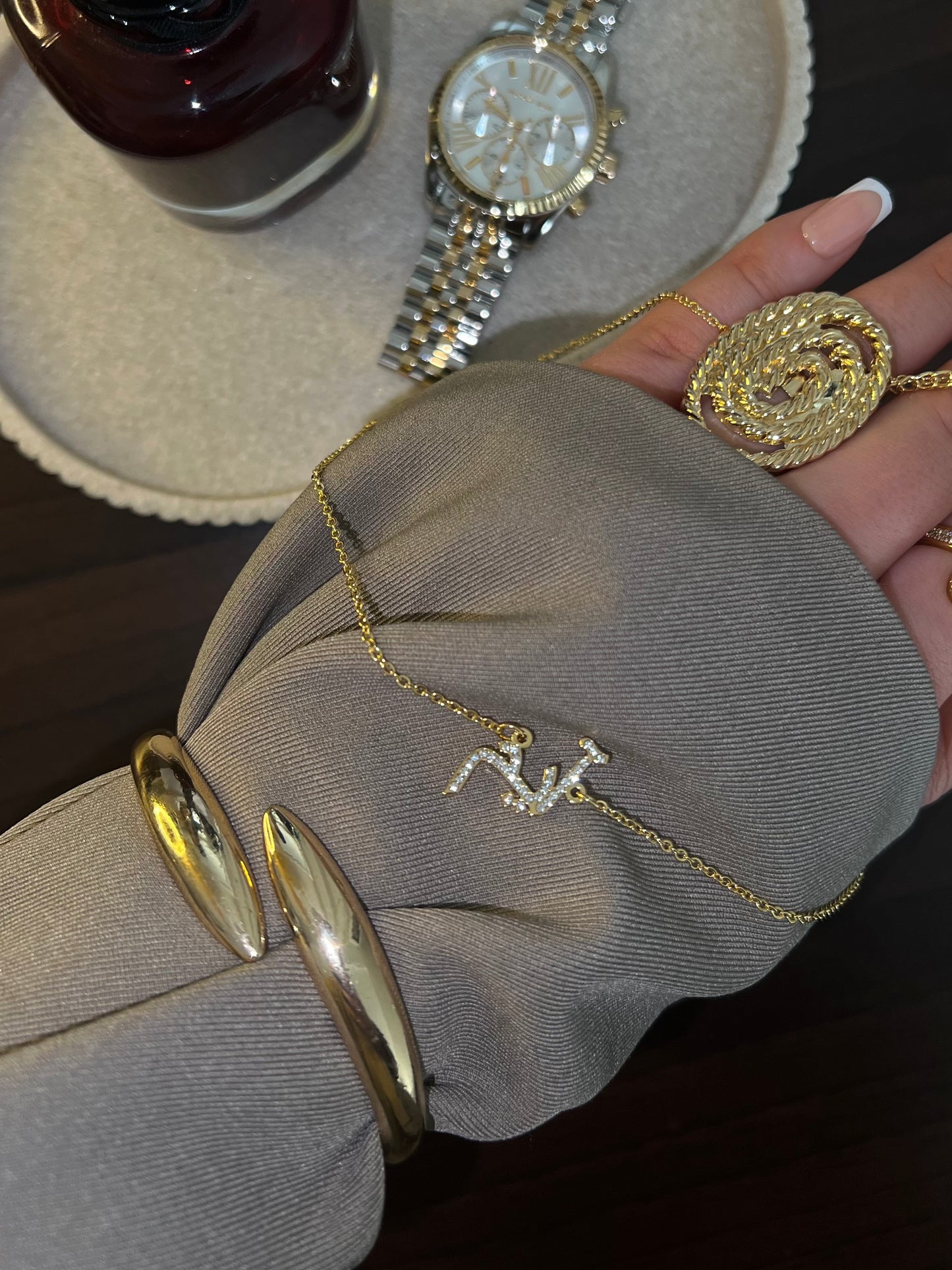 Collier Arabe diamant personnalisable