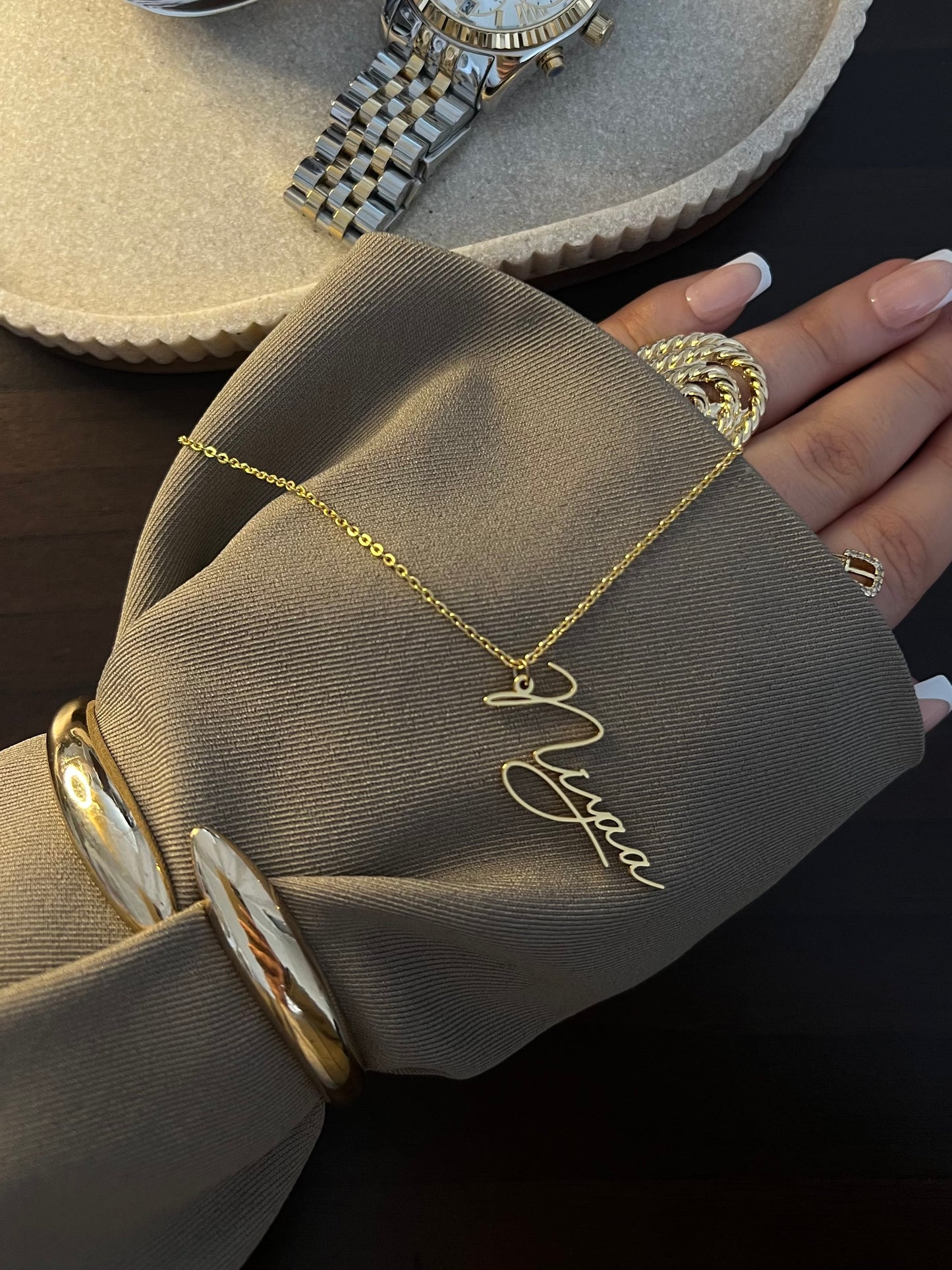 Collier Sarah personnalisable