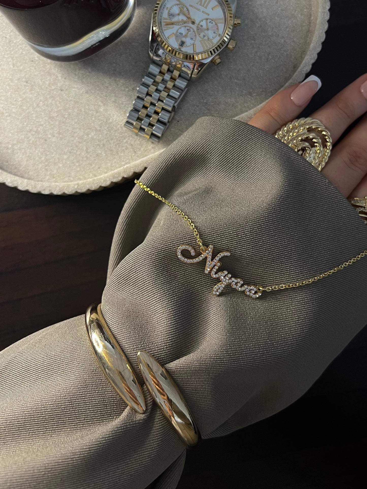 Collier Niya diamant personnalisable