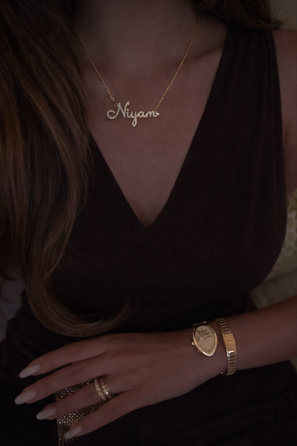 Collier Niya diamant personnalisable