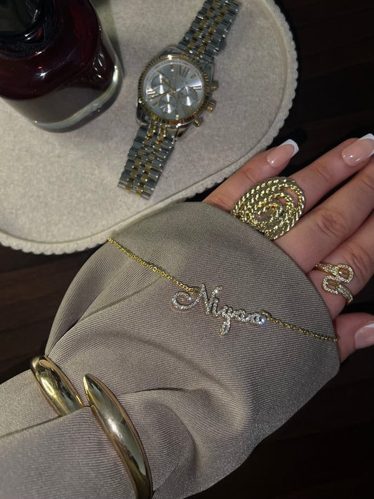 Collier Niya diamant personnalisable