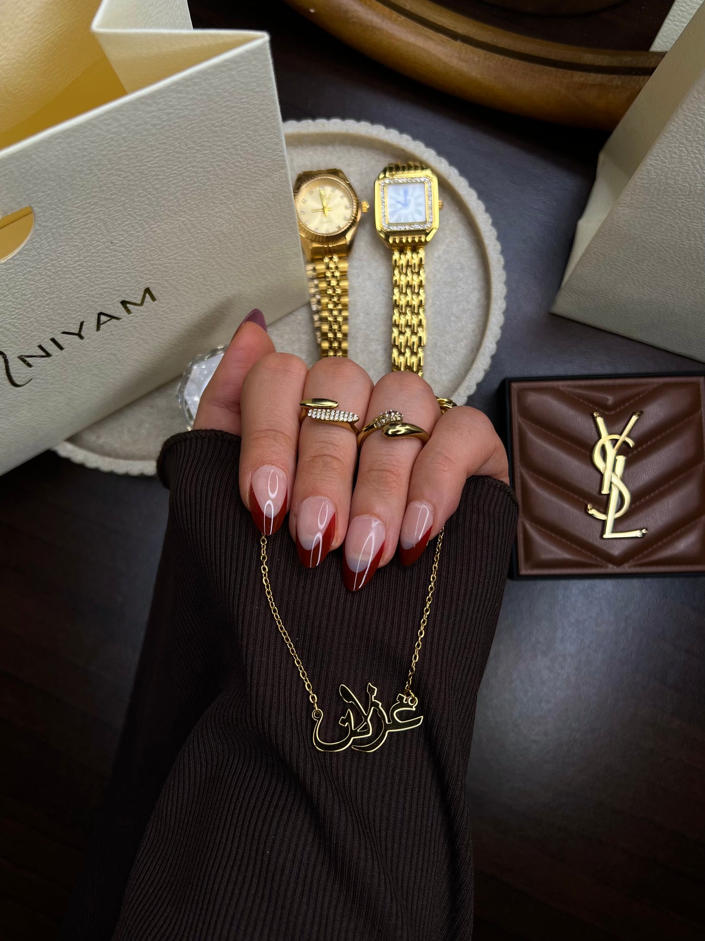 Collier Arabe personnalisable